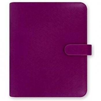 Filofax Saffiano – Agenda organizadora en formato A5, color Frambuesa