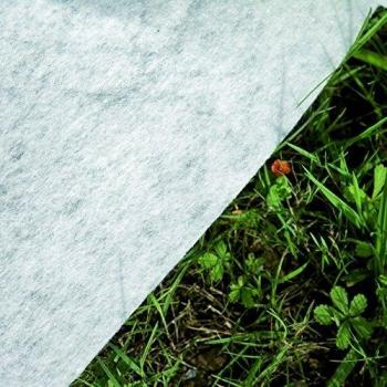 Gre MPR250 - Manta Protectora para Piscina Redonda de 240 cm de Diámetro, Color Blanco