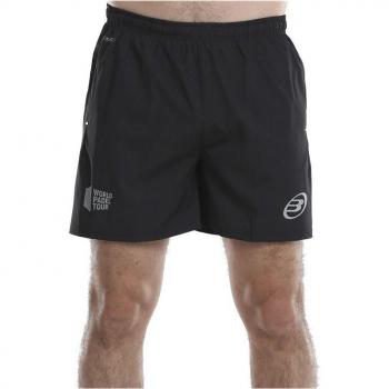 Pantalones Cortos Deportivos para Hombre Bullpadel Lunes Pádel Negro