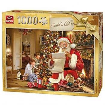 Puzle de Navidad Árbol Santa y Niños 1000 Piezas