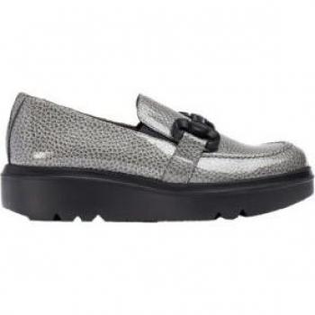 Mocasín de Mujer Wonders MIRA en Elegante Color Gris Charcoal