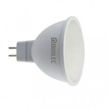 Bombilla LED dicroica - DUOLEC - MR16 luz día 6w