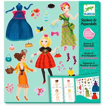 Stickers & Paperdolls Moda a Tope