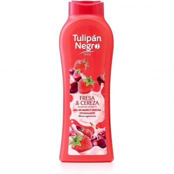 Gel de Baño Tulipán Negro Fresa y Cereza 650ml