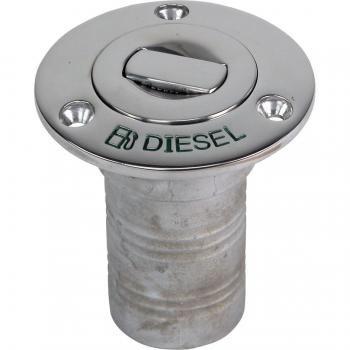 WHITECAP 6994CBLUE BLUEWATER PUSH UP DECK FILL 1-1/2 INCH HOSE DIESEL