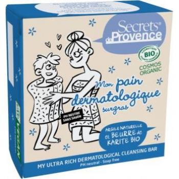Jabón dermatológico pH Neutro en Pastilla 90g Secrets de Provence