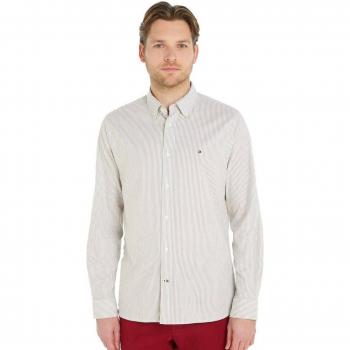Camisa Tommy Hilfiger Oxford Flexible A Rayas Colección 1985