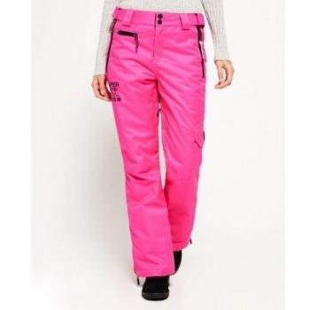 Superdry - Mono para la nieve - para mujer FLURO PINK L