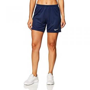 Shorts Dama Nike Park III Dri-Fit Azul Noche Blanco