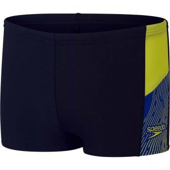 Bañador de natación Speedo Dive Aquashort para niños navy/limón