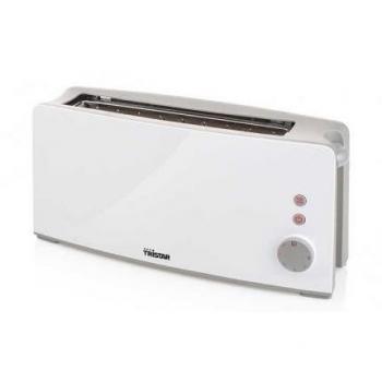 Tostadora Tristar BR-1024, 6 funciones, potencia 1000W, ranuras largas, color blanco