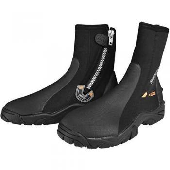 SEAC Pro HD C/CERN. 6 Escarpín de Buceo, Unisex, Negro, S