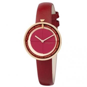 Reloj de Mujer Pierre Cardin Marais Mirror CMA.0007 - Cuarzo - Rojo - Correa de Cuero