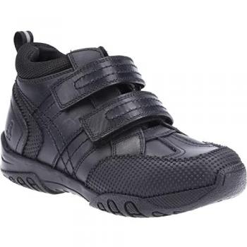 Hush Puppies Boys' Jezza Junior Black Sneakers, Size UK 10.5
