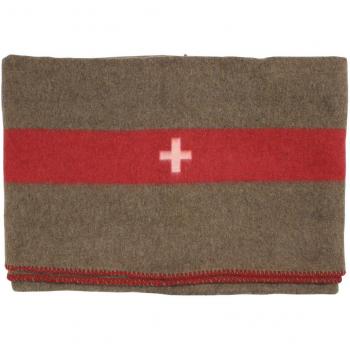 MFH Manta de lana suiza, 200 x 150 cm, para caballos, camping, militar, suiza