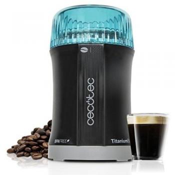 Cecotec TitanMill 200 Electric Grinder - 200W Power, Titanium Blades, 50g Capacity