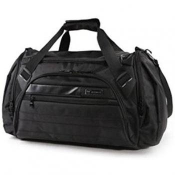 wewod großv olumige TRAG Baren Oxford bolsa Male bolsas de viaje hombro bolsillos equipaje resistente al agua resistente al agua Weekender Fashion negro Talla:16.5