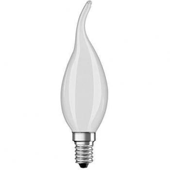 Bombilla LED E14 4W 470lm 2700K Dimmable Satinada