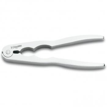 3 Claveles Cascanueces Marisquero Cromado de 17 cm con Muelle en Zamak