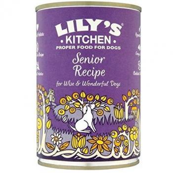 Lily's Kitchen Senior Recipe Turkey Wet Dog Food 400g
