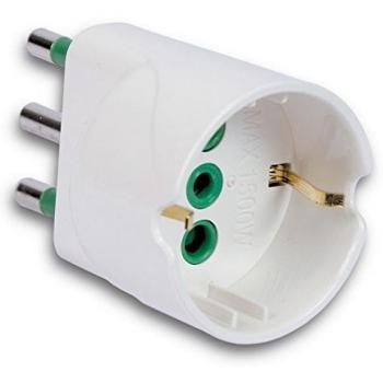 FME 82610E Adaptador de Enchufe eléctrico - Adaptador para Enchufe Color Blanco