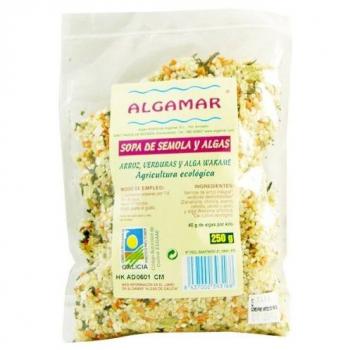 ALGAMAR Sopa DE ARROZ, Verduras Y Algas 250 G, No aplicable
