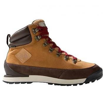 Botas de Trekking The North Face Back To Berkeley IV Cuero Impermeables Marrón Oscuro Negro Blanco - 45.5