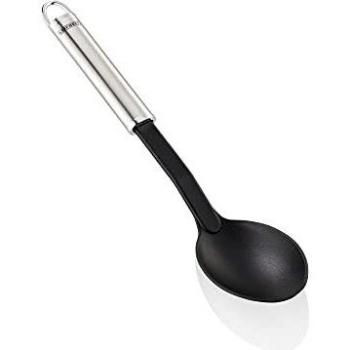 Leifheit 24061 - Cuchara para Servir, De Nailon con Mango De Metal, Negro