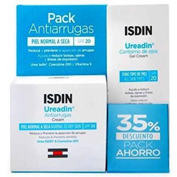 Isdin Ureadin PACK: Crema Facial Antiarrugas SPF 20, 50 ml + Gel Crema Contorno De Ojos