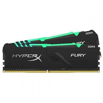 Memoria Kingston HyperX Fury RGB DDR4 16GB (2x8GB) 3600MHz CL17 DIMM