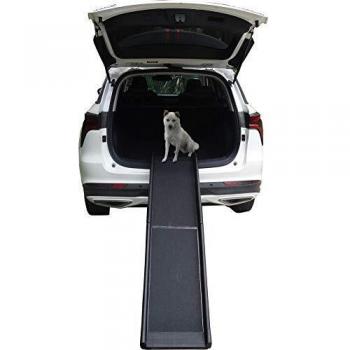 Llctools Rampa para perros, mascotas, ayuda para entrar en el coche, antideslizante 156 x 40 x 8 cm.