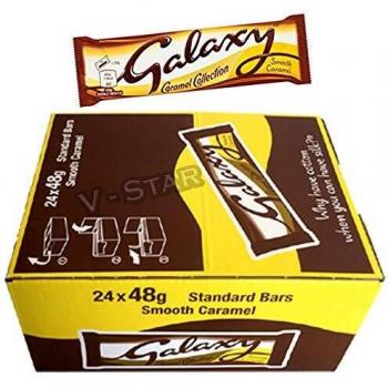 Galaxy Smooth Caramel Chocolate Bar, 48g