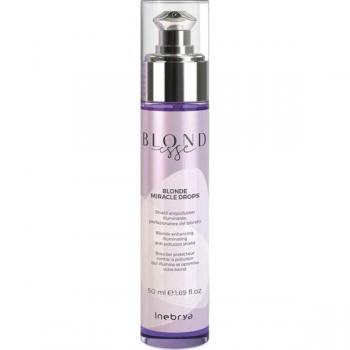 Inebrya Blondesse Miracle Drops - Aceite Iluminador para Cabello Rubio 50ml