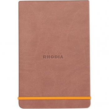 Webnotepad A5 - Rhodia 194382C - Líneas horizontales - 14,8x21 (Rhodiarama Rosa palo)