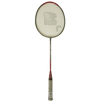 Raqueta de bádminton Yonex Burton BX 490, ligera, con marco de aluminio, cordaje durable, diseño aerodinámico y mango ergonómico