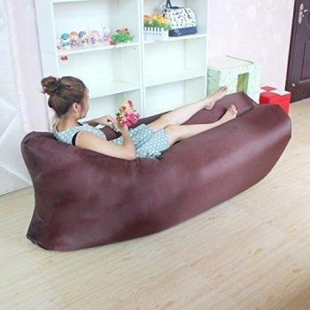 Práctico saco de dormir inflable Tumbona Aire exterior de alta calidad, Hangout portátil Ambiental tela de nylon de dormir Compresión del aire La bolsa, sofá de interior al aire libre
