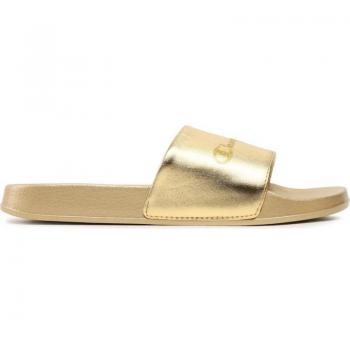 Chanclas Champion S11562-Ys041 para mujer en color oro