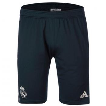 Adidas Real Entrenamiento Pantalones Cortos 1/4, otoño/Invierno, Hombre, Color Tech Onix/Core White, tamaño Extra-Large
