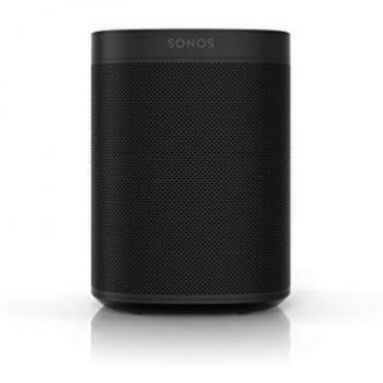 Sonos | One SL Altavoz Inteligente Sin Micrófonos, Multiroom y Streaming WiFi, Control App Sonos Controller, Compatible iOS AirPlay 2, Negro