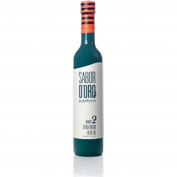 SABOR D'ORO by Pedro Yera Dulce - Aceite de Oliva Virgen Extra, Botella de 500ml