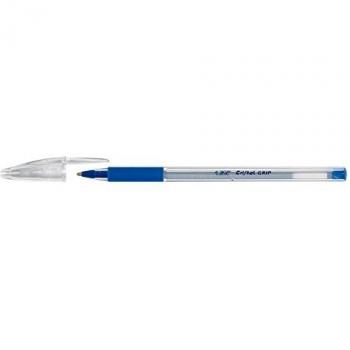 Bolígrafo Bic Cristal Grip Azul 802801 (Antiguo Modelo 6769)