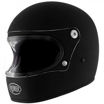 Casco de Moto Premier Trophy U9Bm Negro Mat, Negro, M