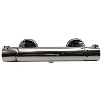 DP Grifería RY-V004 Grifo de Ducha termostático Modelo Badajoz/RY-V004, Plata