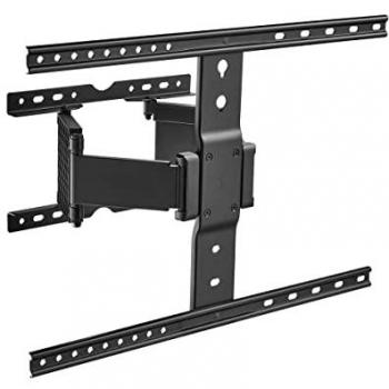Soporte de TV Pared Slim 37-90 Giratorio e Inclinable Ultra Delgado hasta 50kg VESA MAX 600x400