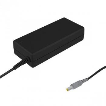 Cargador para Portátil Qoltec 50013, Adaptador de corriente de 65 W, color negro, compatible con múltiples marcas y modelos de portátiles