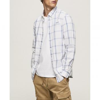 Camisa Informal Hombre PEPE JEANS Lorian - 100% Algodón, Camisa de cuadros