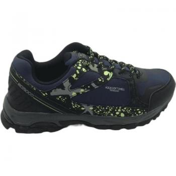 Zapatilla Trekking Hombre Nicoboco Cima Soft-Shell Suela Caucho Resistente Azul