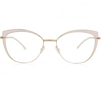 Mykita Kelsey 283 Armazones para Mujer Dorados, Lentes Recetados Para Mujer Dorados, Gafas Recetadas para Mujer Dorados