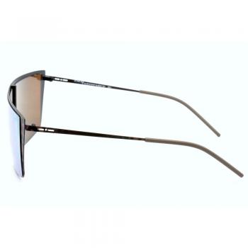 Italia Independent 0215-ZEB-044 Gafas de Sol Deportivas para Mujer, Marrón, 64mm