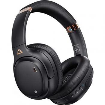 Ankbit Auriculares Inalámbricos Bluetooth Diadema, Cascos Bluetooth Cancelación Ruido Activa, aptX